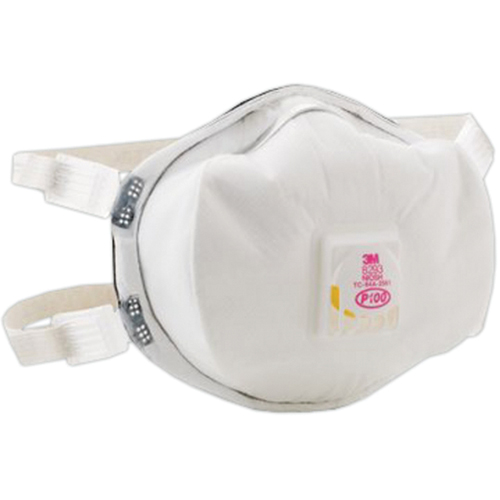Respirateur contre les particules 8293, P100, Certifi&eacute; NIOSH Brunswick Fyr & Safety