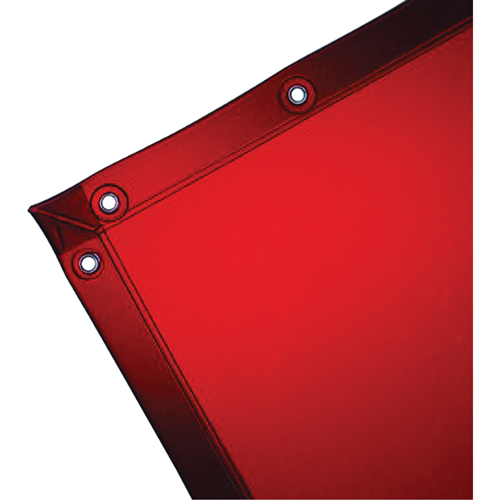 Welding Curtain, 72" x 72", Orange Brunswick Fyr & Safety