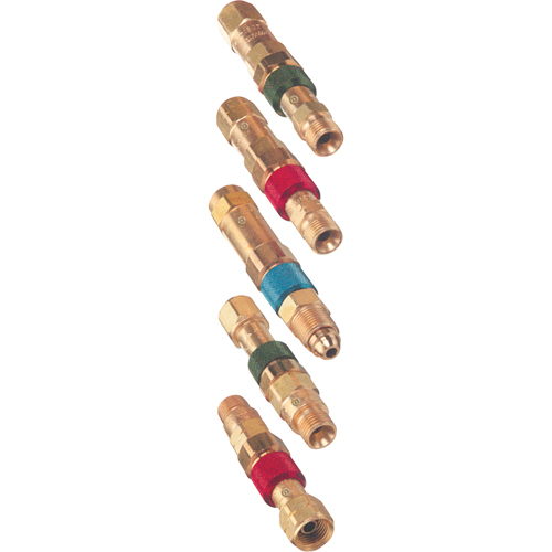 Raccords &agrave; branchement rapide pour &eacute;quipement de soudage - Raccords individuels, Laiton Brunswick Fyr & Safety