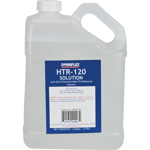 Solution douce pour le syst&egrave;me d'&eacute;limination de la coloration thermique HTR-121 , Cruche Brunswick Fyr & Safety