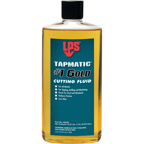 Tapmatic&reg; #1 Gold Cutting Fluids, 16 fl. Oz. Brunswick Fyr & Safety