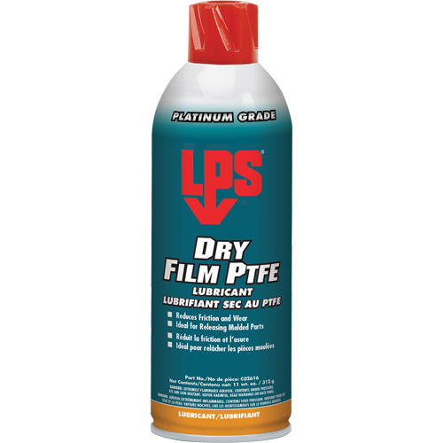 Dry Film PTFE Lubricant, Aerosol Can, 16 oz. Brunswick Fyr & Safety