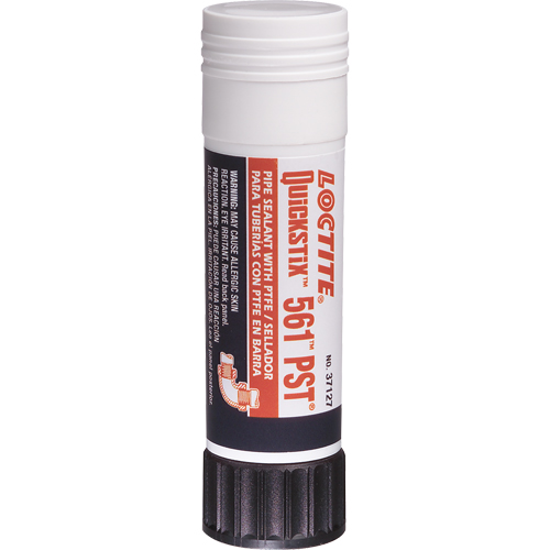 Quickstix Thread Sealant 561 PST, Stick, 19 g, -53.88° C - 150° C/-65° F - 300° F Brunswick Fyr & Safety