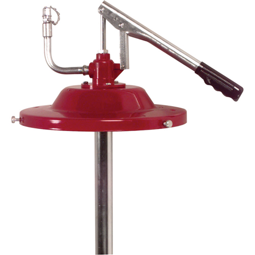 Manual Lubrication Pumps - Volume Delivery Loader Pumps, Zinc, 1 Lb./6 strokes, Fits 5 gal. Brunswick Fyr & Safety
