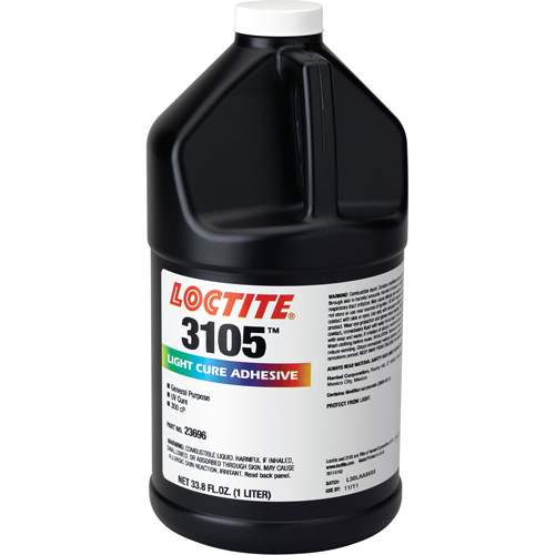 3105 Light Cure Acrylic , 1 L Brunswick Fyr & Safety