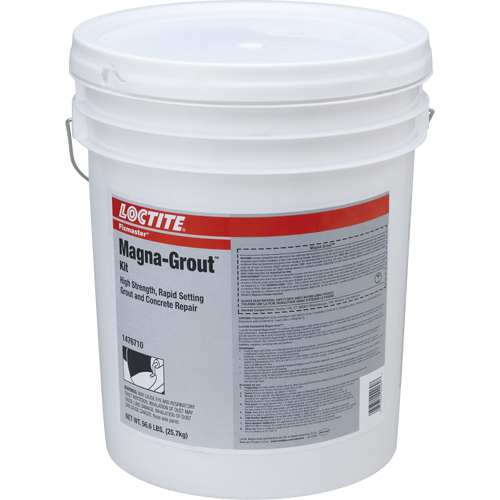 Produit de r&eacute;paration du b&eacute;ton Magna-Grout Fixmaster, Seau Brunswick Fyr & Safety