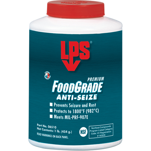 Antigrippant de qualit&eacute; alimentaire, 1 lb, Bouteille Brunswick Fyr & Safety
