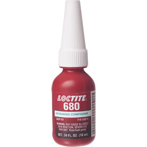 680 High Strenght/High Viscosity Retaining Compounds, 10 ml, Bottle, Green Brunswick Fyr & Safety