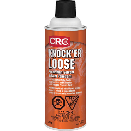 Solvant p&eacute;n&eacute;trant Knock'er Loose, Canette a&eacute;rosol, 16 oz Brunswick Fyr & Safety