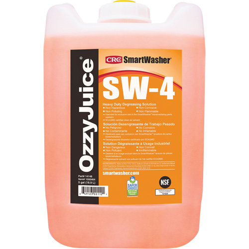 Solution nettoyante de calibre industriel Smartwasher , Cruche Brunswick Fyr & Safety
