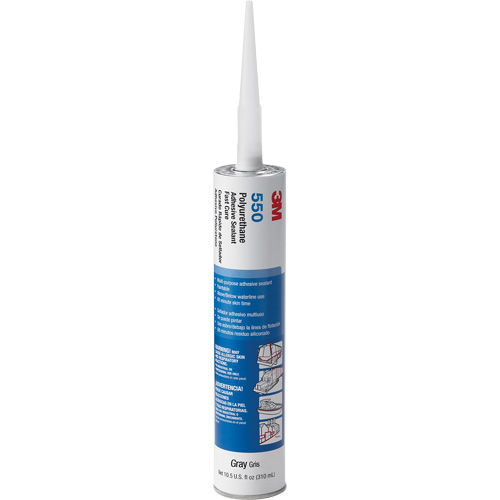 Adh&eacute;sif et produit d'&eacute;tanch&eacute;it&eacute; &agrave; base de polyur&eacute;thane, 310 ml, Gris Brunswick Fyr & Safety