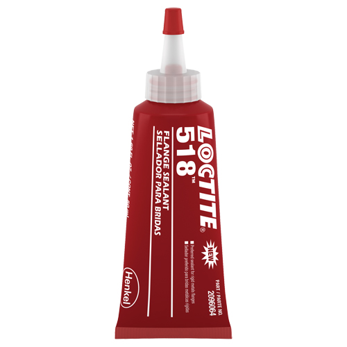 518 Flange Sealant, Tube, Red Brunswick Fyr & Safety