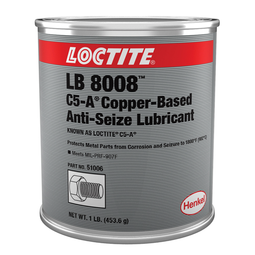Antigrippant &agrave; base de cuivre Loctite C5-A, 1 lb, Canette, 1800°F (982°C) Temp&eacute;rature max. Brunswick Fyr & Safety