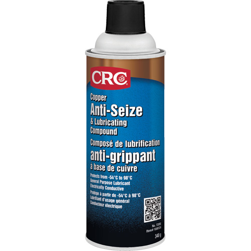 Copper Anti-Seize, 340 g, Aerosol Can, 1800°F (982.2°C) Max Temp. Brunswick Fyr & Safety