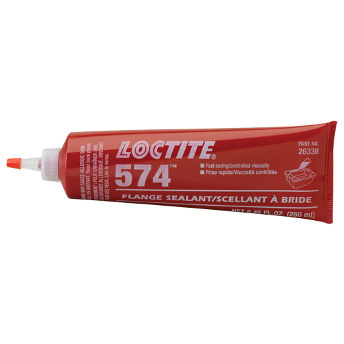 Scellant pour joint &eacute;tanche 574, Tube, Orange Brunswick Fyr & Safety