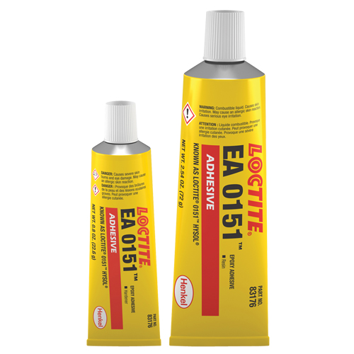 EA 0151 Adhesive, 3.3 oz., Kit, Two-Part, Clear Brunswick Fyr & Safety