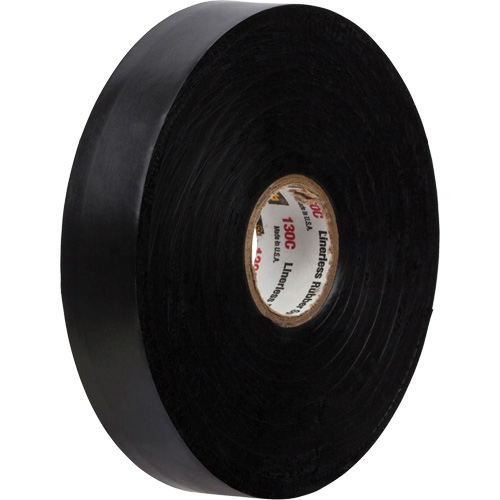 Scotch&reg; 130C Linerless Rubber Tape, 19 mm (3/4") " W, 9 m (30') " L Brunswick Fyr & Safety