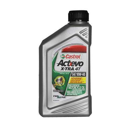 ACTEVO&reg; 4T 10W40 Motorcycle Oil, 946 ml, Bottle Brunswick Fyr & Safety