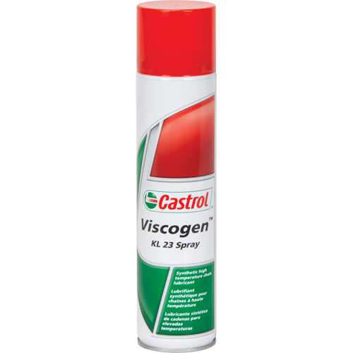 Viscogen KL 23 Synthetic High Temperature Chain Lubricant, Aerosol Can Brunswick Fyr & Safety