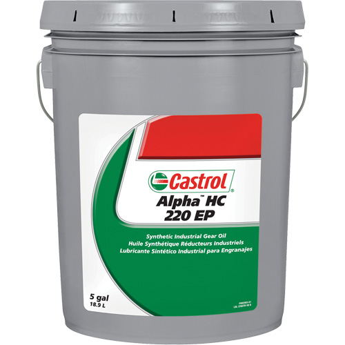 Alpha HC EP 220 Synthetic Industrial Gear Oil, 18.93 L Brunswick Fyr & Safety