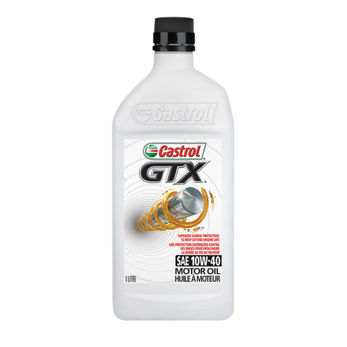 GTX&reg; 10W40 Motor Oil, 1 L, Bottle Brunswick Fyr & Safety