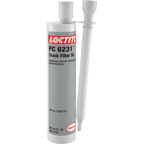 Bouche-fentes SL Loctite Fixmaster, 8,6 oz liq., Cartouche double, Gris Brunswick Fyr & Safety