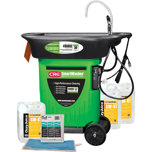 Trousse pour bassin de nettoyage de pi&egrave;ces mobiles SmartWasher SW-X123 Brunswick Fyr & Safety