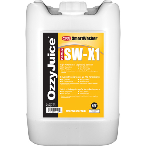 Solution de d&eacute;graissage SmartWasher OzzyJuice SW-X1 HP, Cruche Brunswick Fyr & Safety