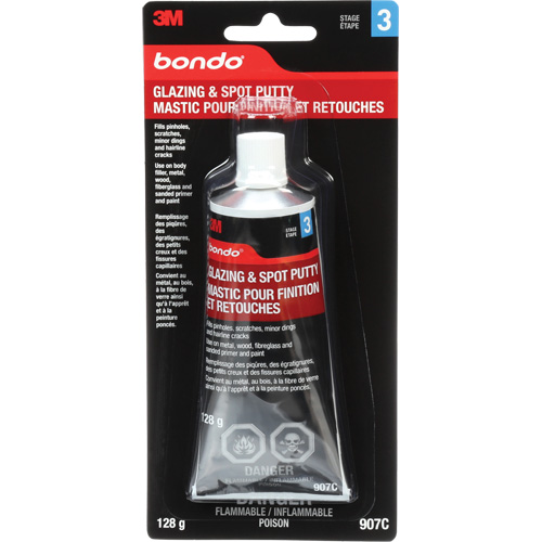 Mastic pour retouches et glaçage Bondo, 4,5 oz., Tube Brunswick Fyr & Safety