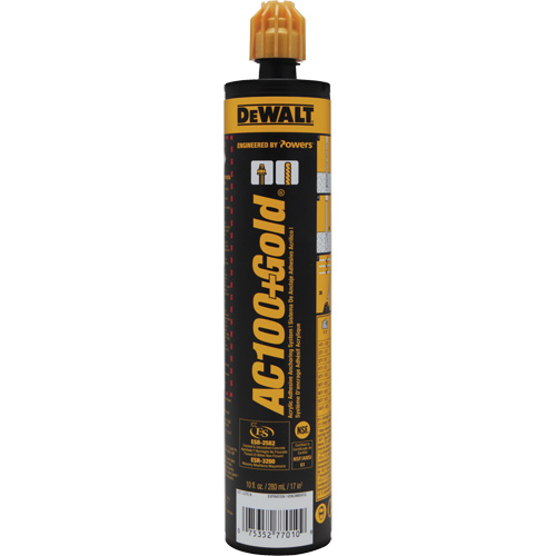 AC100+ Gold&reg; Adhesive Anchoring System Brunswick Fyr & Safety