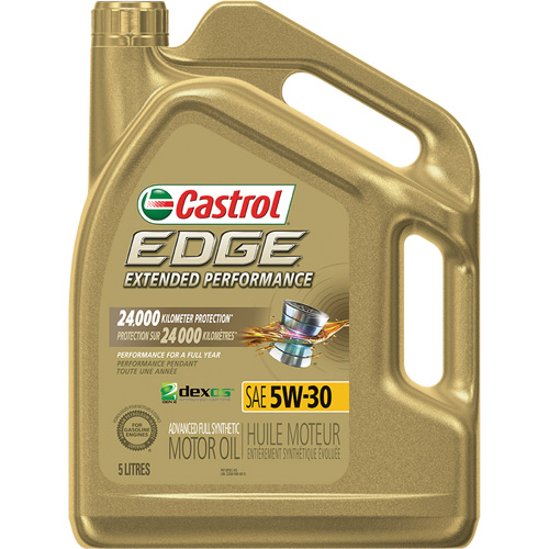 Edge&reg; Extended Performance 5W-30 Motor Oil, 5 L, Jug Brunswick Fyr & Safety