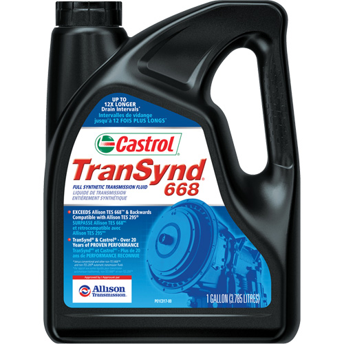 Liquide de transmission automatique enti&egrave;rement synth&eacute;tique TranSynd 668 Brunswick Fyr & Safety
