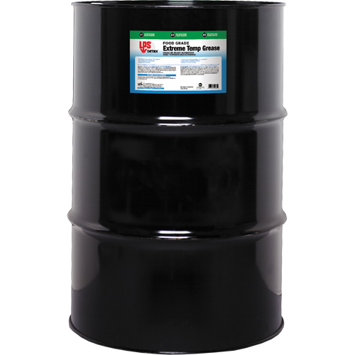 Graisse de qualit&eacute; alimentaire pour temp&eacute;ratures extr&ecirc;mes Detex, Baril Brunswick Fyr & Safety
