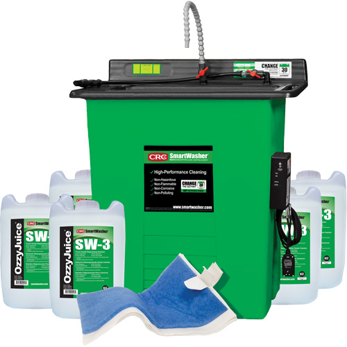 Trousse de bassin de nettoyage de pi&egrave;ces Signature SmartWasher SW-325 Brunswick Fyr & Safety