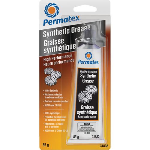 Graisse synth&eacute;tique Permatex pour usages multiples, 85 g, Tube Brunswick Fyr & Safety