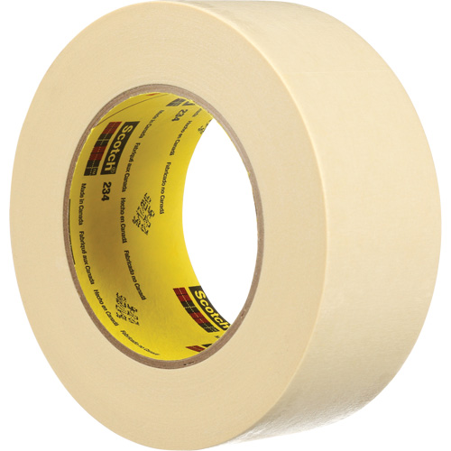 234 Masking Tape, 72 mm (3") x 55 m (180'), White Brunswick Fyr & Safety
