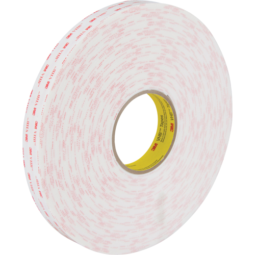 Ruban VHB 4950, 33 m (108') lo x 25,4 mm (1") la, 45 mils, Acrylique Brunswick Fyr & Safety