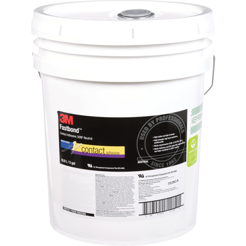 Contact Adhesive, Drum, 5 gal. Brunswick Fyr & Safety