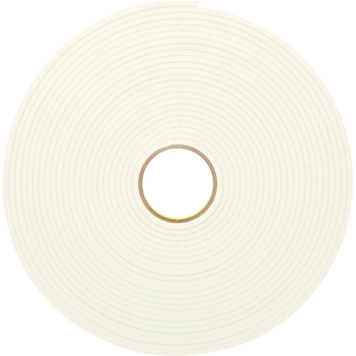 Ruban double face en mousse d'ur&eacute;thane, 16,5 m (54') lo x 12,7 mm (1/2") la, 25 mils, Ur&eacute;thane Brunswick Fyr & Safety