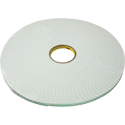 Ruban double face en mousse d'ur&eacute;thane, 16,5 m (54') lo x 25,4 mm (1") la, 25 mils, Ur&eacute;thane Brunswick Fyr & Safety