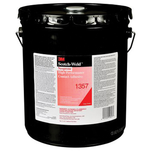Neoprene High-Performance Contact Adhesive, Drum, 5 gal., Green Brunswick Fyr & Safety