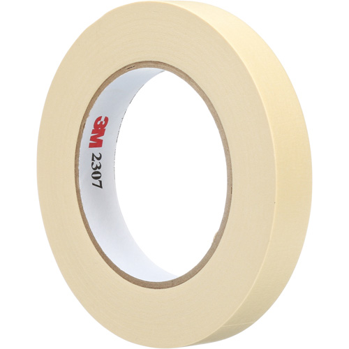 Masking Tape, 12 mm (1/2") x 55 m (180'), Beige Brunswick Fyr & Safety