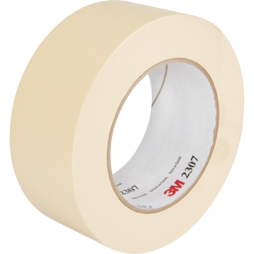 2307 Masking Tape, 48 mm (2") x 55 m (180'), Tan Brunswick Fyr & Safety