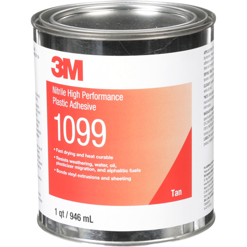 Plastic Adhesive, 946 ml, Can, Tan Brunswick Fyr & Safety