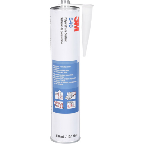 Polyurethane Adhesive Sealant, 10.3 oz., Black Brunswick Fyr & Safety