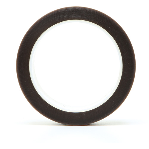 PTFE Skived Film Tape, PTFE, 25.4 mm (1") W x 33 m (108') L, 3.7 mils Thick Brunswick Fyr & Safety