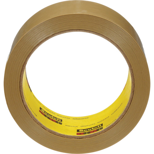 Scotch&reg; Box Sealing Tape 373, Hot Melt Adhesive, 2.5 mils, 48 mm (2") x 50 m (164') Brunswick Fyr & Safety
