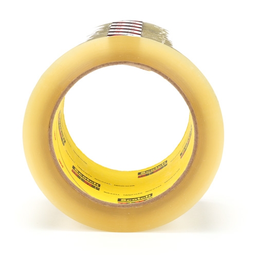 Ruban pour sceller les boîtes Scotch 375, Adh&eacute;sif Thermofusible, 3,1 mils, 72 mm (3") x 50 m (164') Brunswick Fyr & Safety