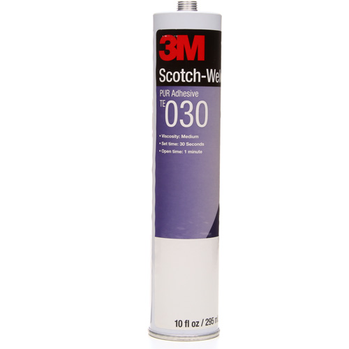 Scotch-Weld PUR Adhesive, 10 oz., Cartridge, Clear Brunswick Fyr & Safety