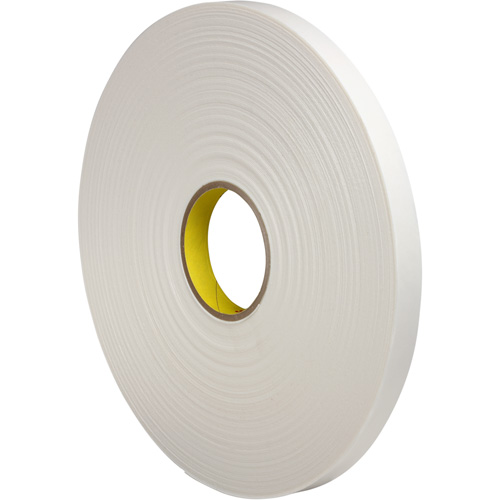 Ruban en mousse, 16,5 m (54') lo x 18 mm (3/4") la, 6 mils, Ur&eacute;thane Brunswick Fyr & Safety